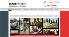 Desktop Screenshot of gustocycling.com