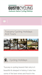 Mobile Screenshot of gustocycling.com